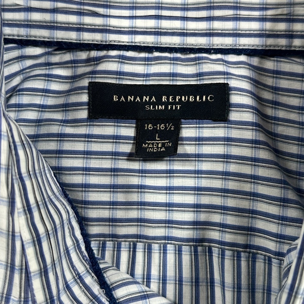 Men’s Banana Republic Dress Shirt Size Large - Picture 6 of 7
